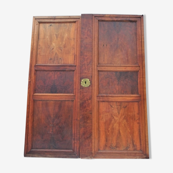 Pair of antique cabinet doors