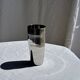 Set of 2 vintage stainless steel cups H12 D7
