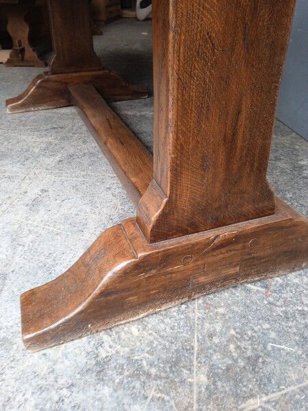 Monastery table / farm in solid chene ep 1940