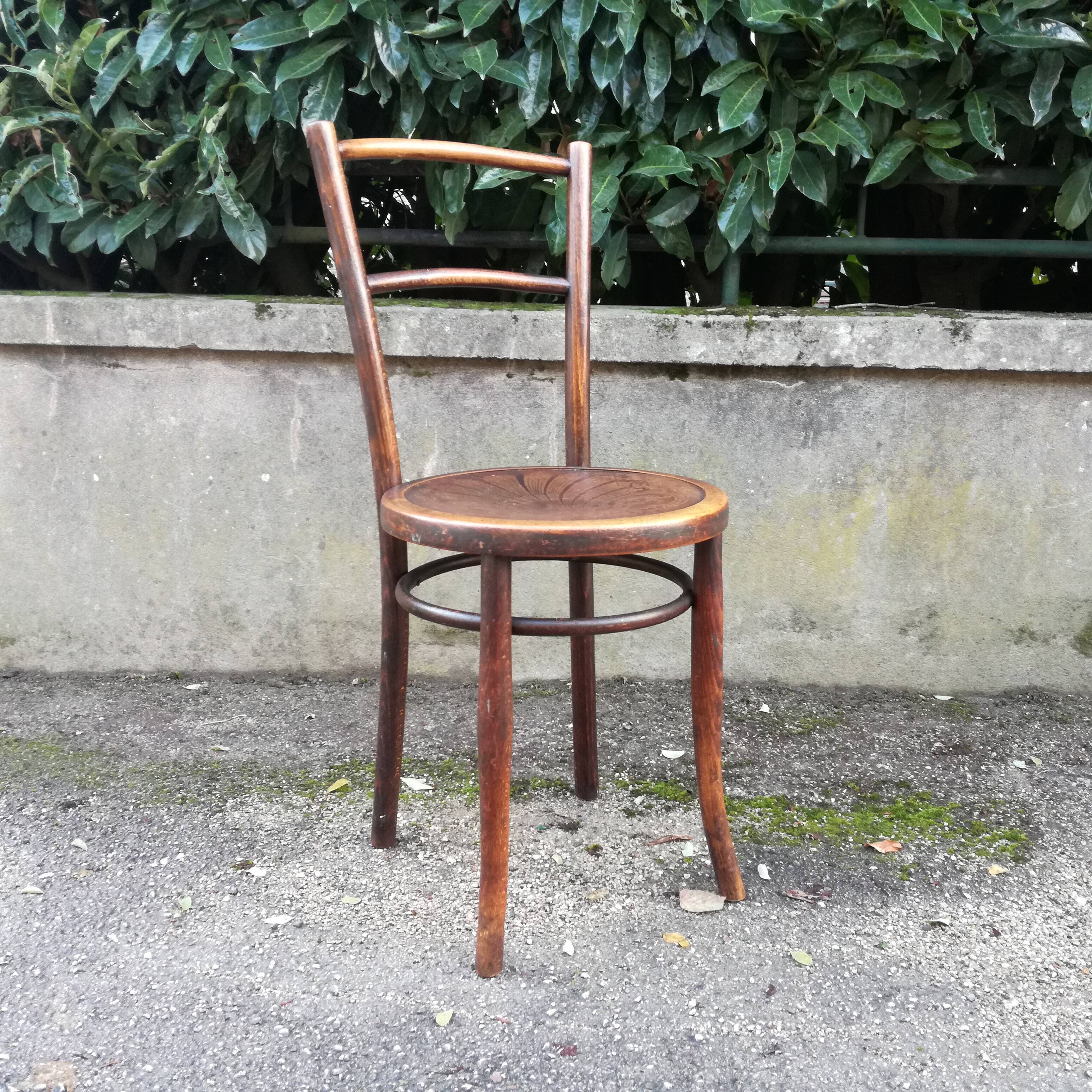 Bistro chair by Thonet from 1900