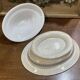 Minton English porcelain vegetable dish, Florentine pattern