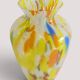 Vintage Murano glass vase, Italy, circa 1960, coloured artistic glass.