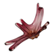 Large pink blown glass centrepiece – organic design –