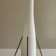 Lampe Space age laiton opaline années 60