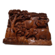 Wooden wall sculpture African art handcrafted ethnic tribal decoration