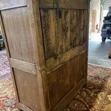 Louis XV period low cabinet in solid oak