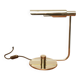Mid-century minimalist brass table lamp by Rosemarie & Rico Baltensweiler for Baltensweiler.