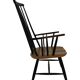 Vintage easy chair with high back and armrest from the 60s
