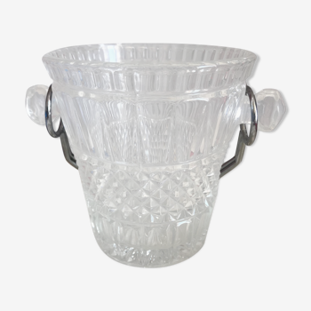 Crystal ice bucket