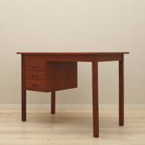 Teak desk, Danish design, 1970s, production: Denmark