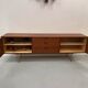 Teak and brass enfilade Modulus by William Watting for Fristho NL 1950s