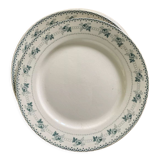 Set of 6 old flat plates, Alexandra iron earth model