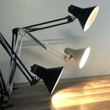 Office lamp architect twist t1 vintage design 70s black matte 2 available
