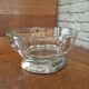 Vintage 70's glass caviar serving bowl