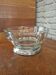 Serviteur à caviar saladier en verre vintage 70's
