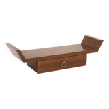 Scandinavian teak wall shelf, Sweden, 1960s