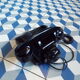 Vintage bakelite dial phone
