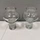 Two crystal glass vases from Polish Krosno glass