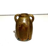 Suite de 7 vases miniatures en grès,Denbac & Charles Greber France début XX