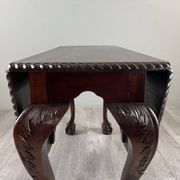 Mahogany drop-leaf table, 20th century