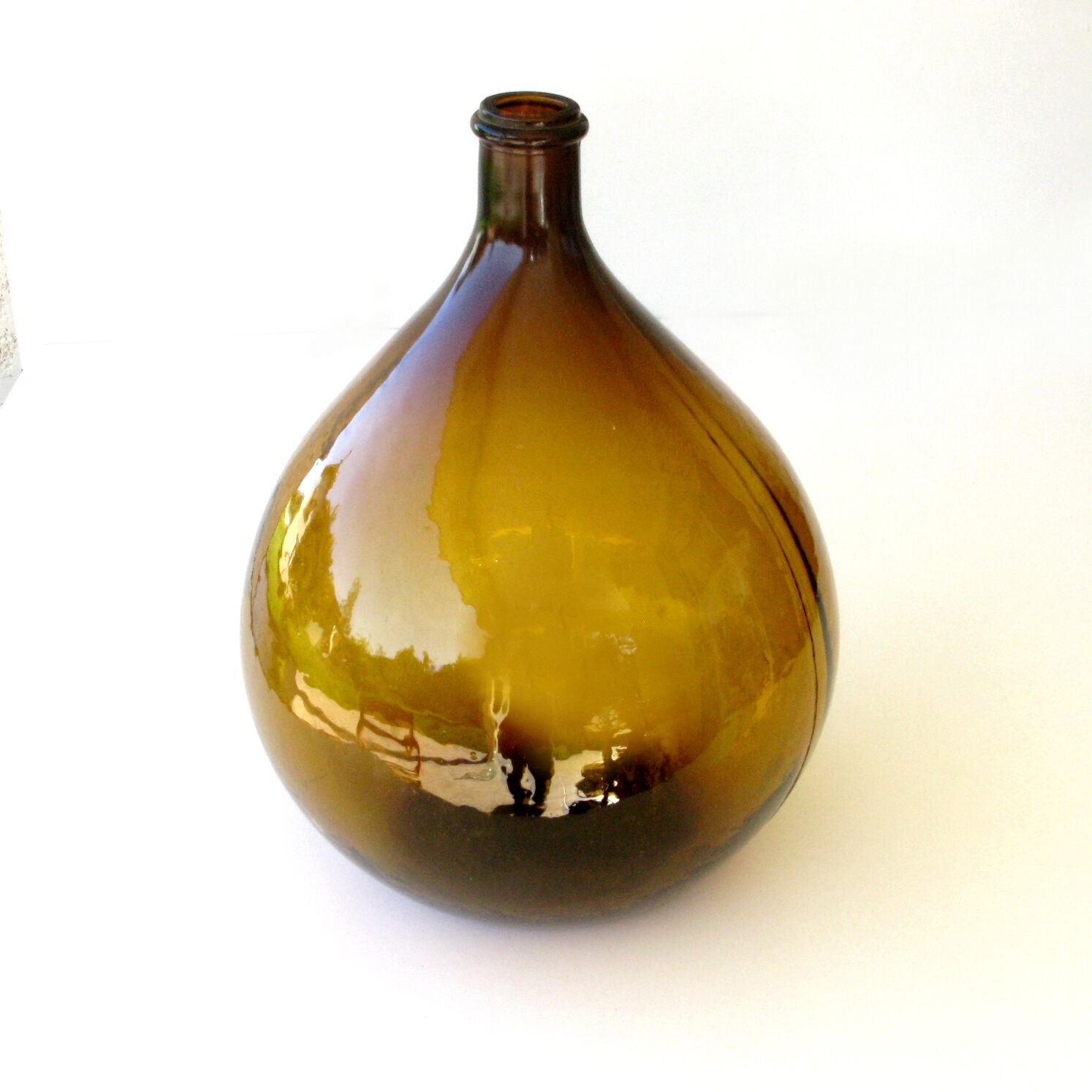 Dame Jeanne 20L amber - Old Bottle very clean glass