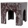 Side table in Rosso Levanto marble