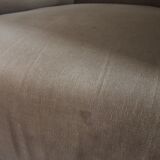 Pair of club armchairs made of flemish fabric