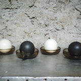 Set of 4 candlesticks