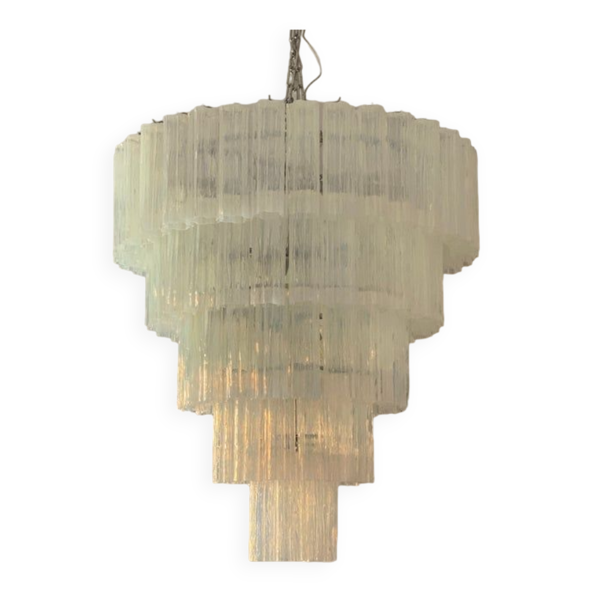 Contemporary murano glass chandelier