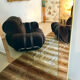 Large mirror in Italian arcade 1980 115x220cm