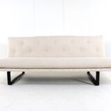 Canapé Kho Liang Ie Artifort C684 - nouveau revêtement en tissu Teddy