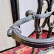 Art Nouveau coat rack in cast iron, circa 1900