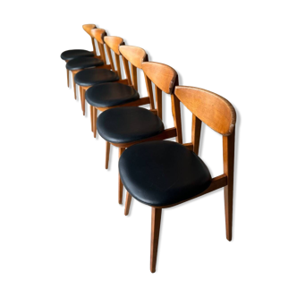 6 Baumann Fontania chairs