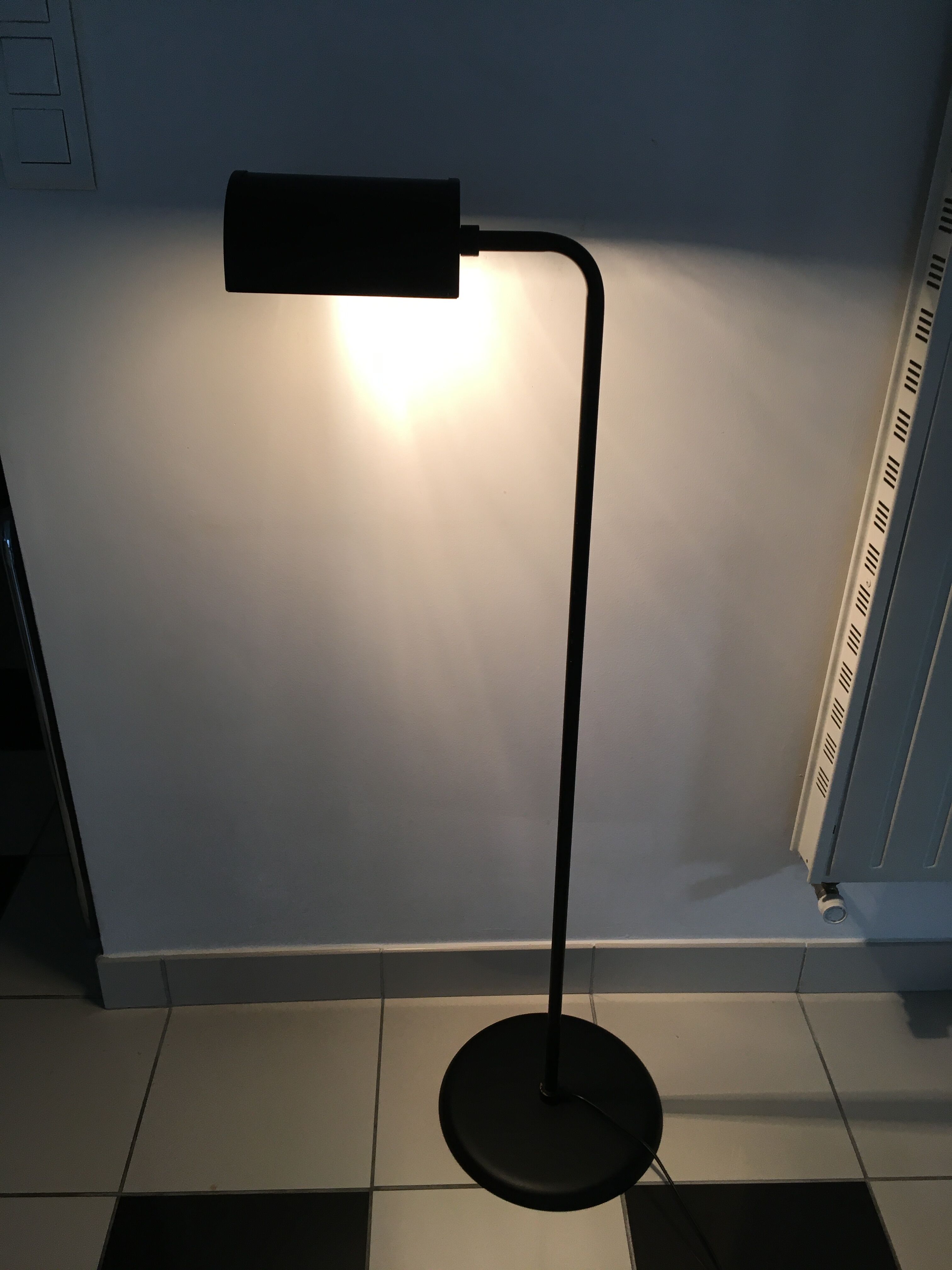 Vintage black lamp floor