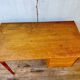 Bureau en chêne scandinave 1950 1960