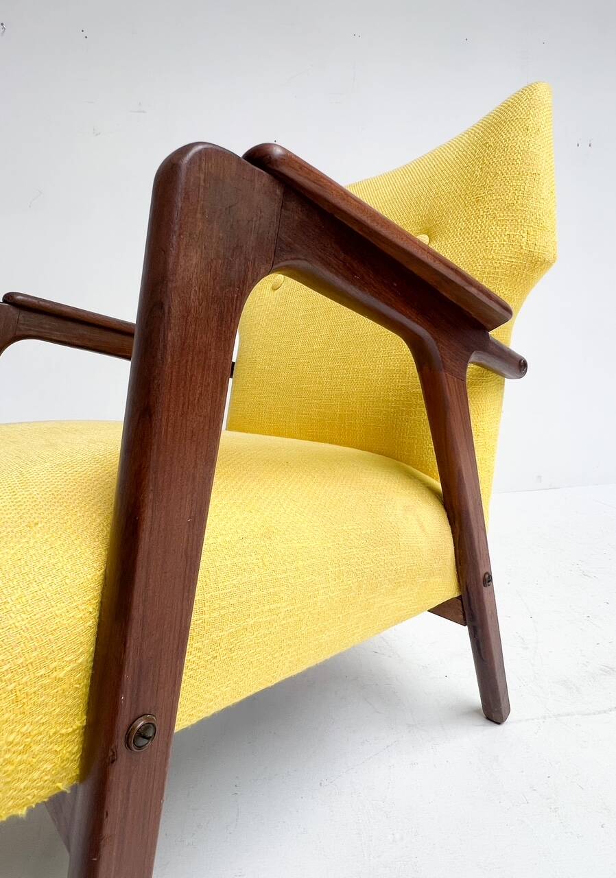 Wooden wingback chair from the 1960’s