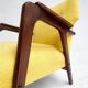 Wooden wingback chair from the 1960’s