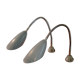 Paire de lampes industrielles flexibles
