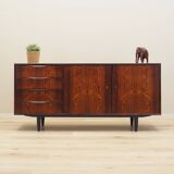 Commode en palissandre, design danois, années 1960, designer : Erling Torvits