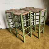 4 country bar stools