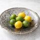 Italian design basket Alessi perforated stainless steel