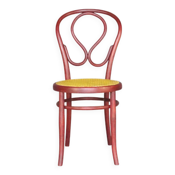 KOHN chair No. 20 in "Cherry" finish, original, around 1900, no Thonet P perelach.