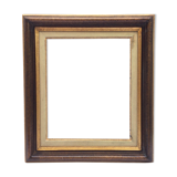 Gilded wooden frame and fabric