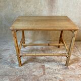 Petite table basse bambou