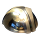 Wall lamp or flush mount in the shape of a dome by Hoffmeister Leuchten, 1960s, Germany.