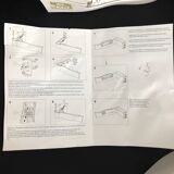 Pair of Italian wall lights Fontana Arte Yves white 2008