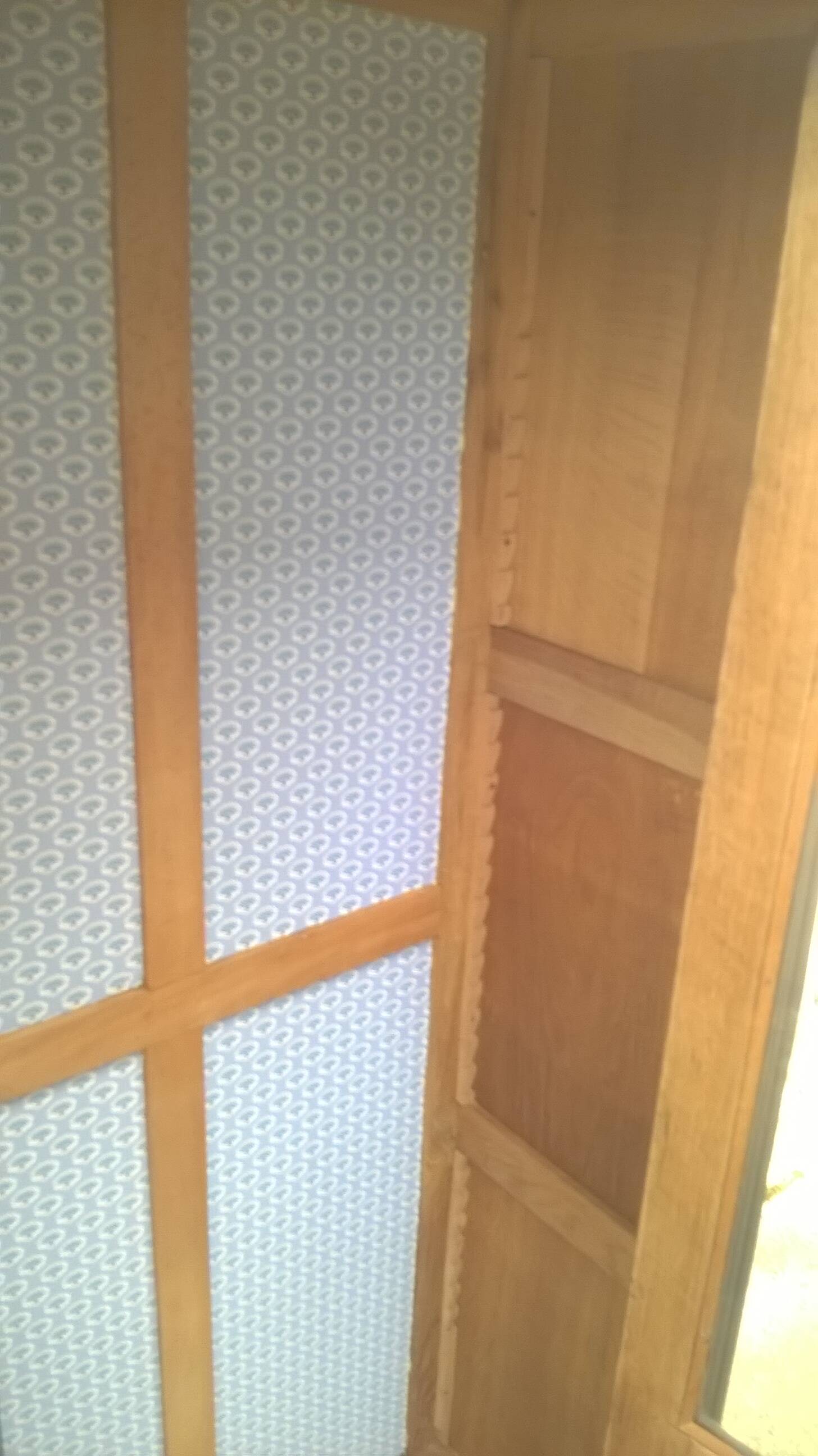 Parisian glass cabinet