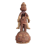Gelede Yoruba mask with horseman crest (N° 29641)