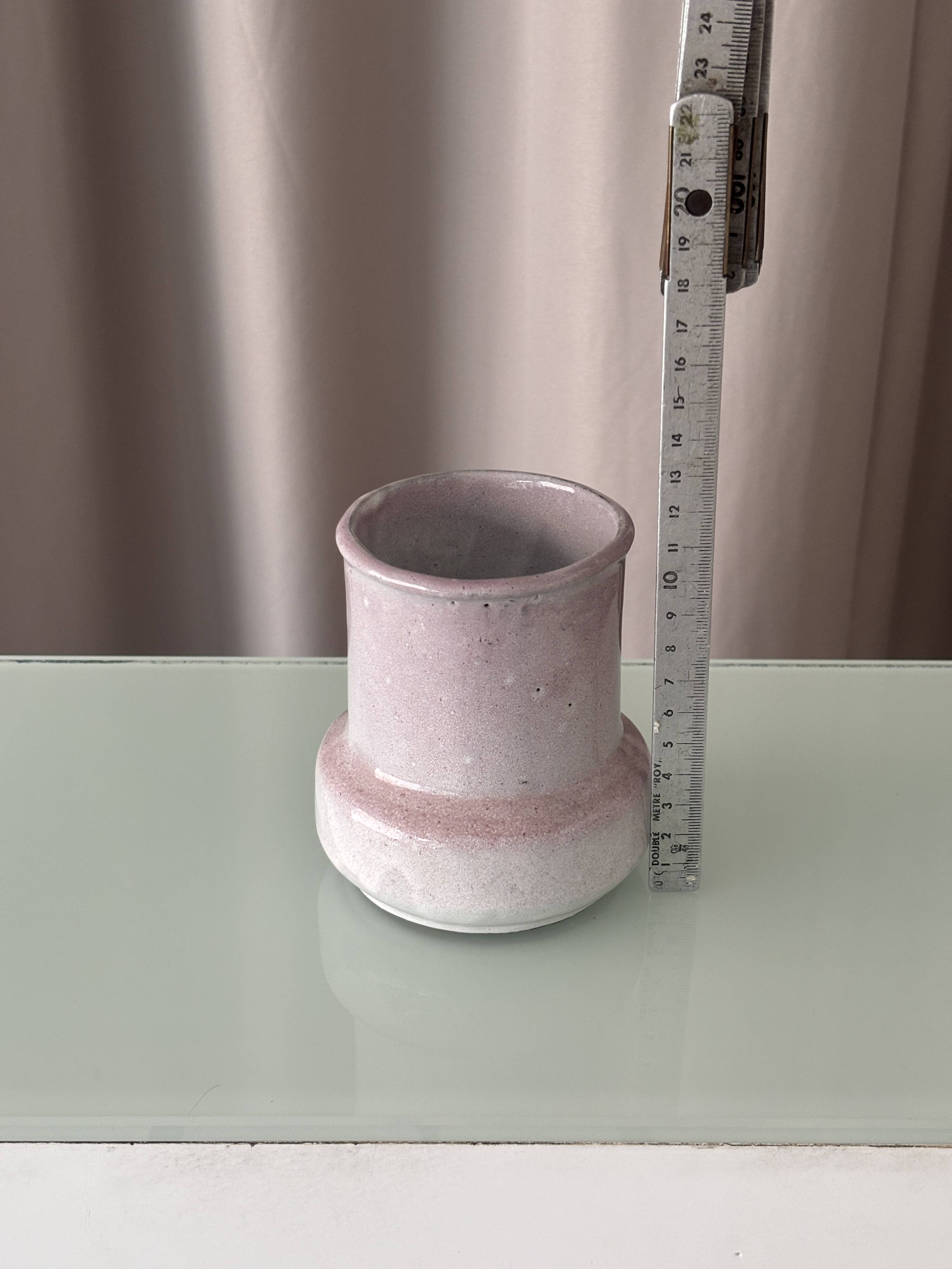 Vintage Italian Tree Stump Ceramic Vase Description Vintage ceramic vase ma