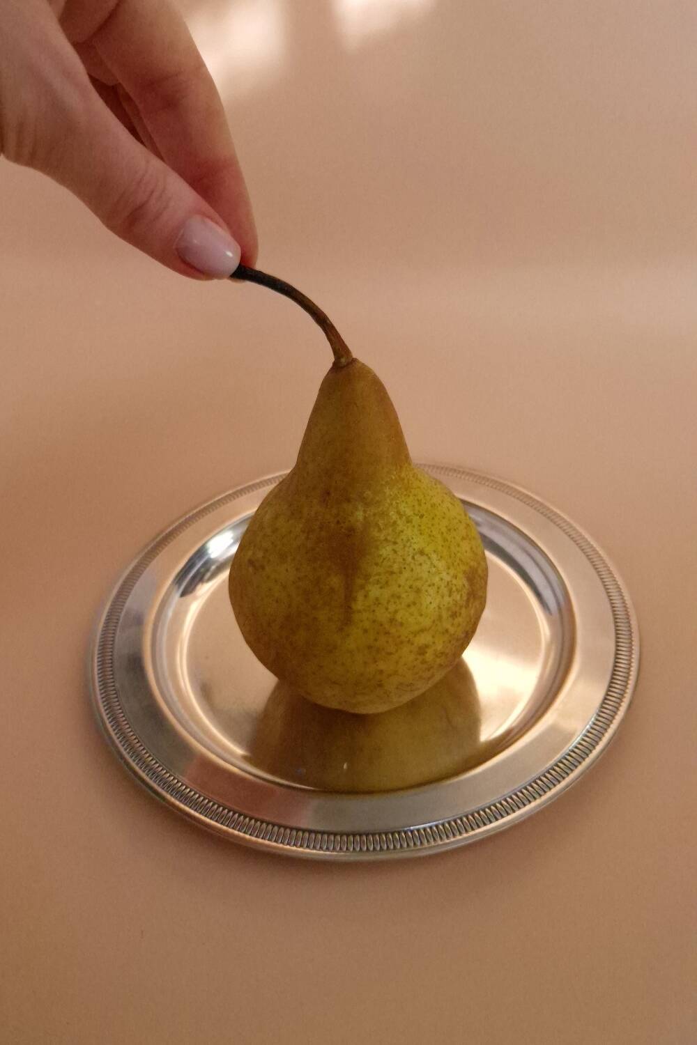 Small round vintage silver plate – France 50s/70s – coffee service